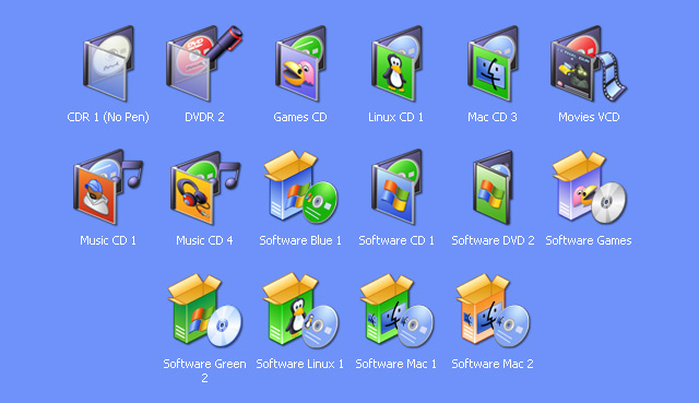 Cases & software boxes